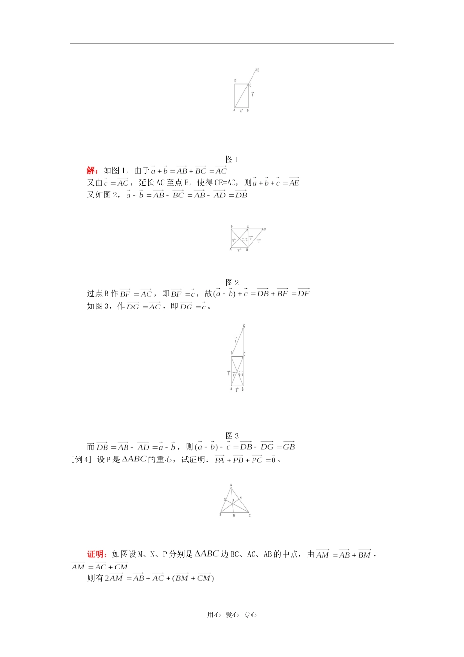高一数学向量、向量的加法与减法人教版知识精讲_第2页
