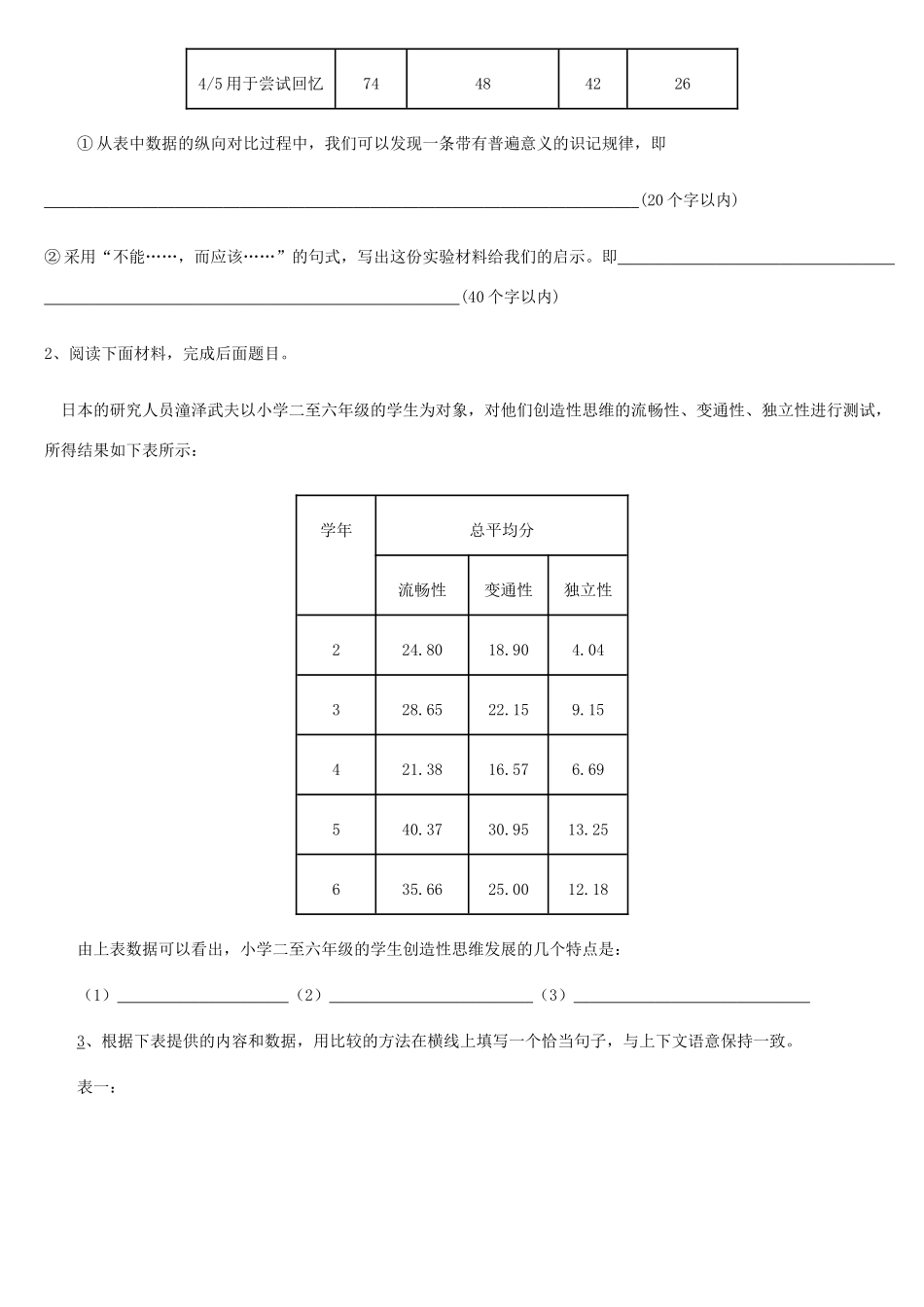 江苏省连云港市灌云县四队中学高考语文 图表转换教案_第3页