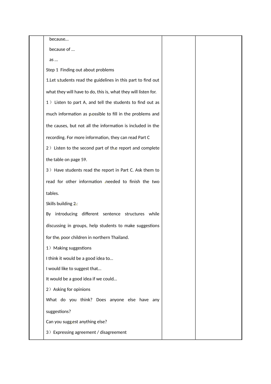 江苏省新沂市第二中学高中英语《Unit 4 Task (1)》教案 新人教版选修6_第2页