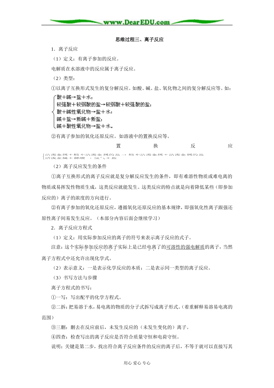 思维过程三 离子反应_第1页