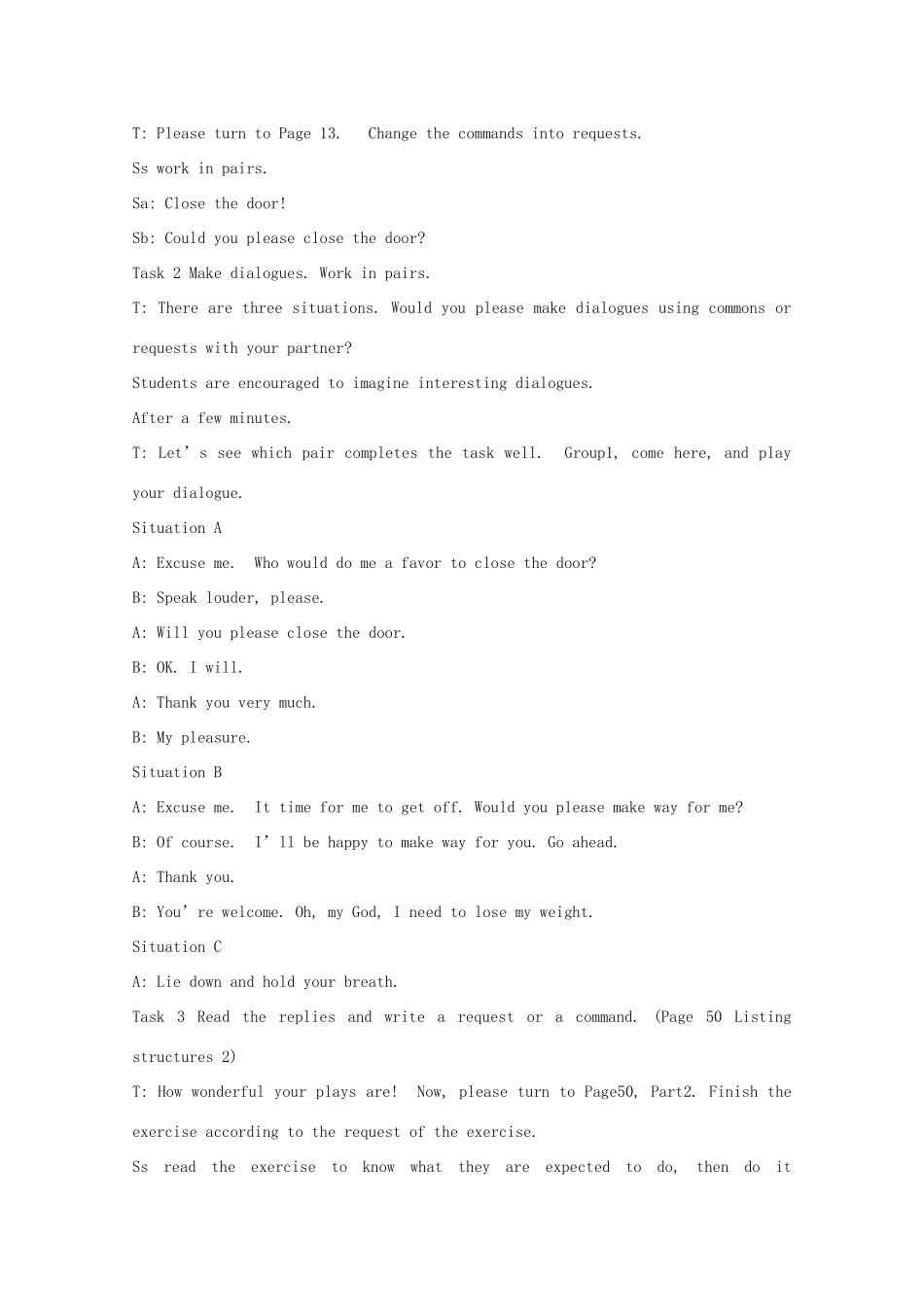 广东省陆河外国语学校高中英语 Unit2 English Around the World-The fifth Period Grammar教案 新人教版必修1_第3页