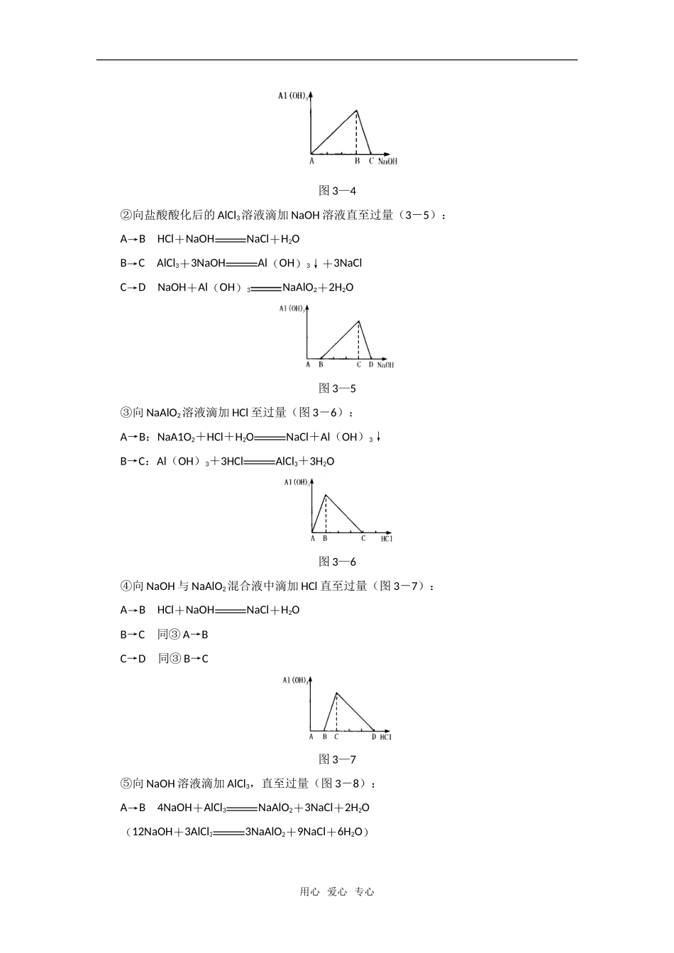 化学：3.1《从铝土矿到铝合金》规律总结（苏教版必修1）_第2页