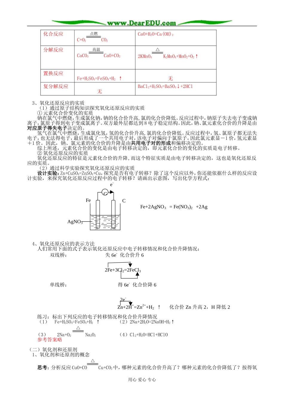 鲁科版高中化学必修1氧化剂和还原剂_第2页