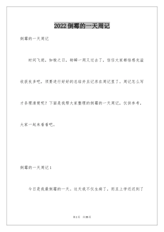 2024倒霉的一天周记_5