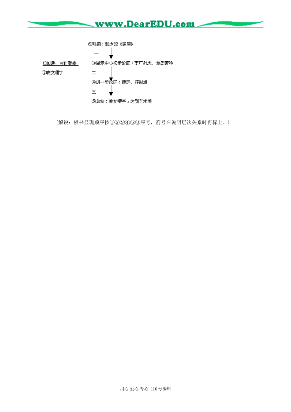 高中语文咬文嚼字教案 新课标 人教版 必修5_第3页