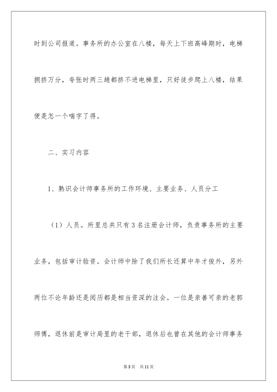 2024会计师事务所实习报告_5_第3页