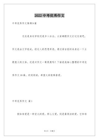 2024中考优秀作文_258