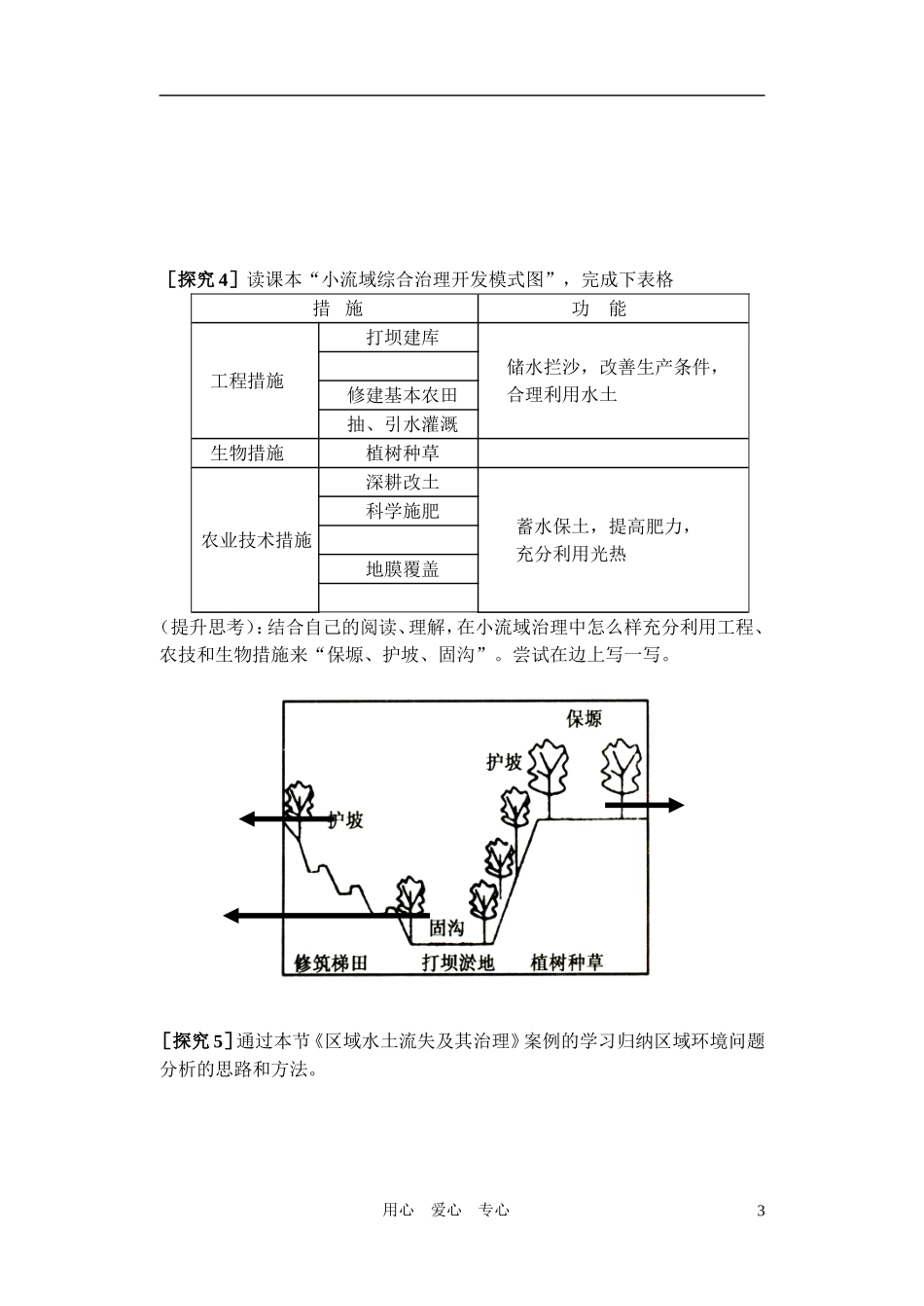 高中地理 3.1 区域水土流失及其治理--以黄土高原为例 鲁教版必修3_第3页