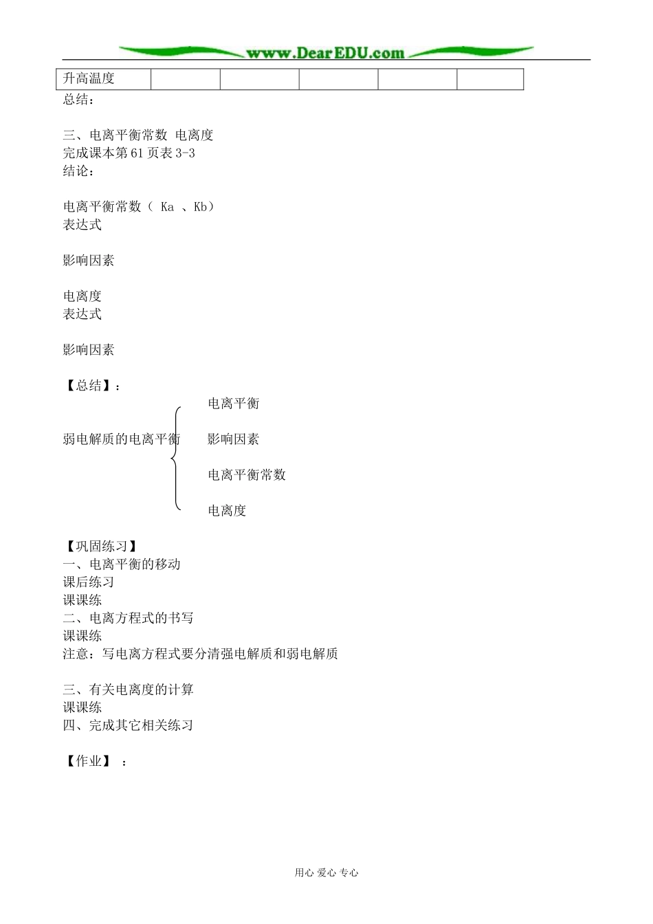苏教版高中化学选修4弱电解质的电离平衡1_第2页