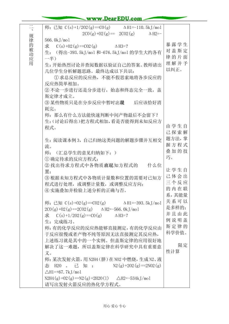 苏教版高中化学选修4化学反应中的热效应1_第2页