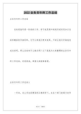 2024业务员年终工作总结_3