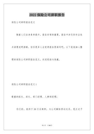 2024保险公司辞职报告_13