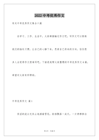 2024中考优秀作文_201