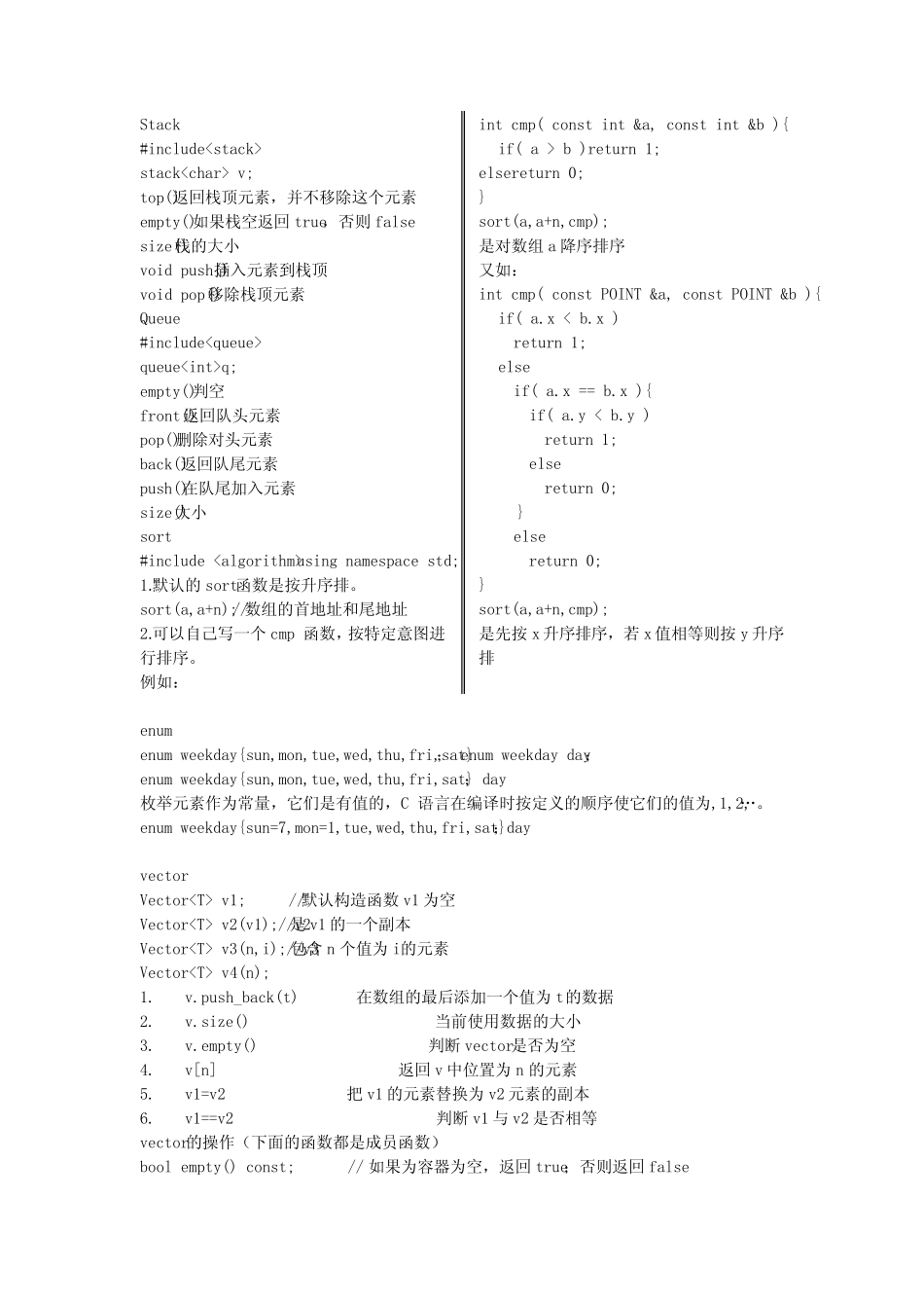 CCF认证考试资料[自制] _第1页