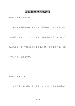 2024保险公司承诺书_19