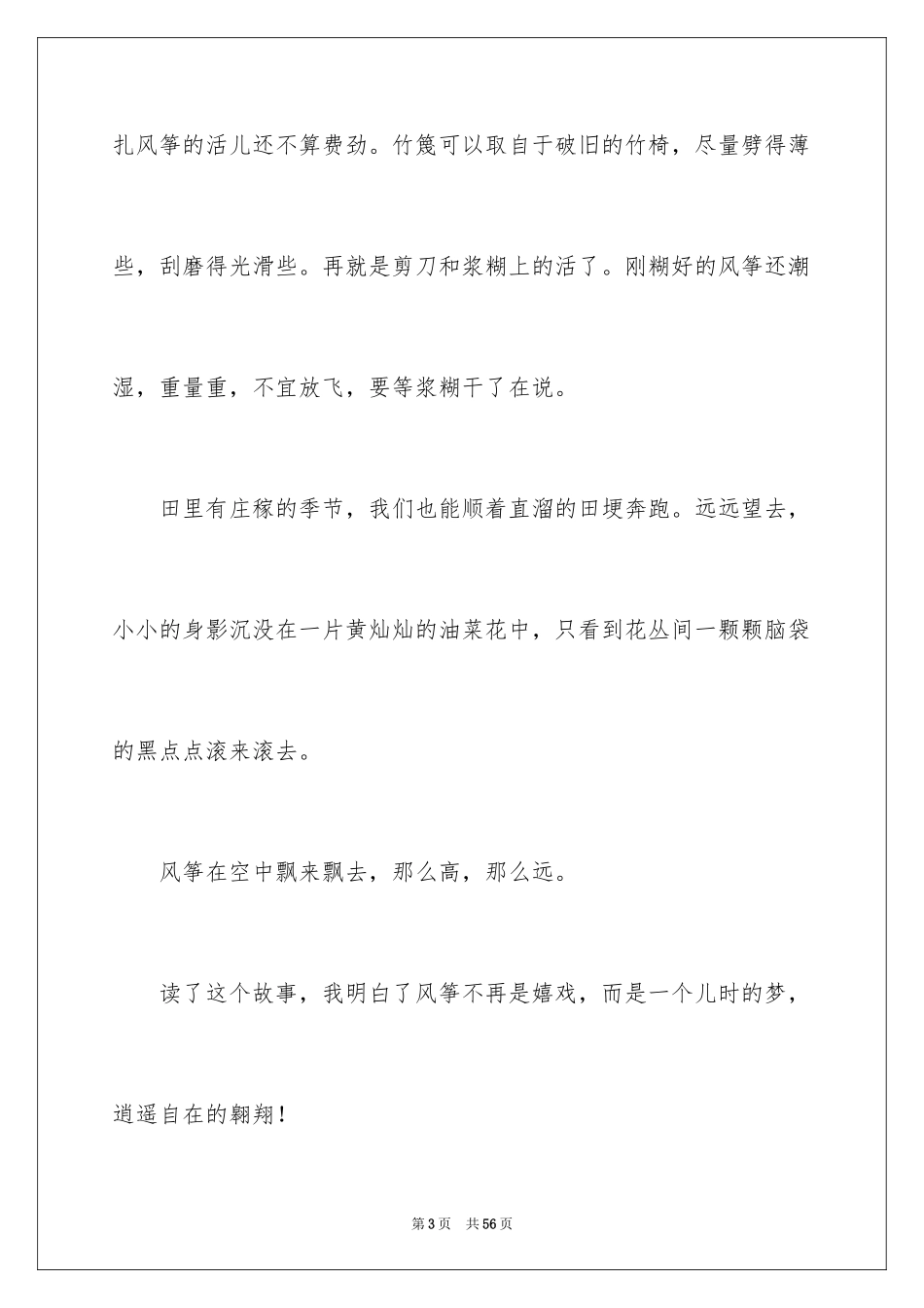 2024《风筝》读书笔记_3_第3页