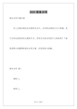 2024借条合同_101