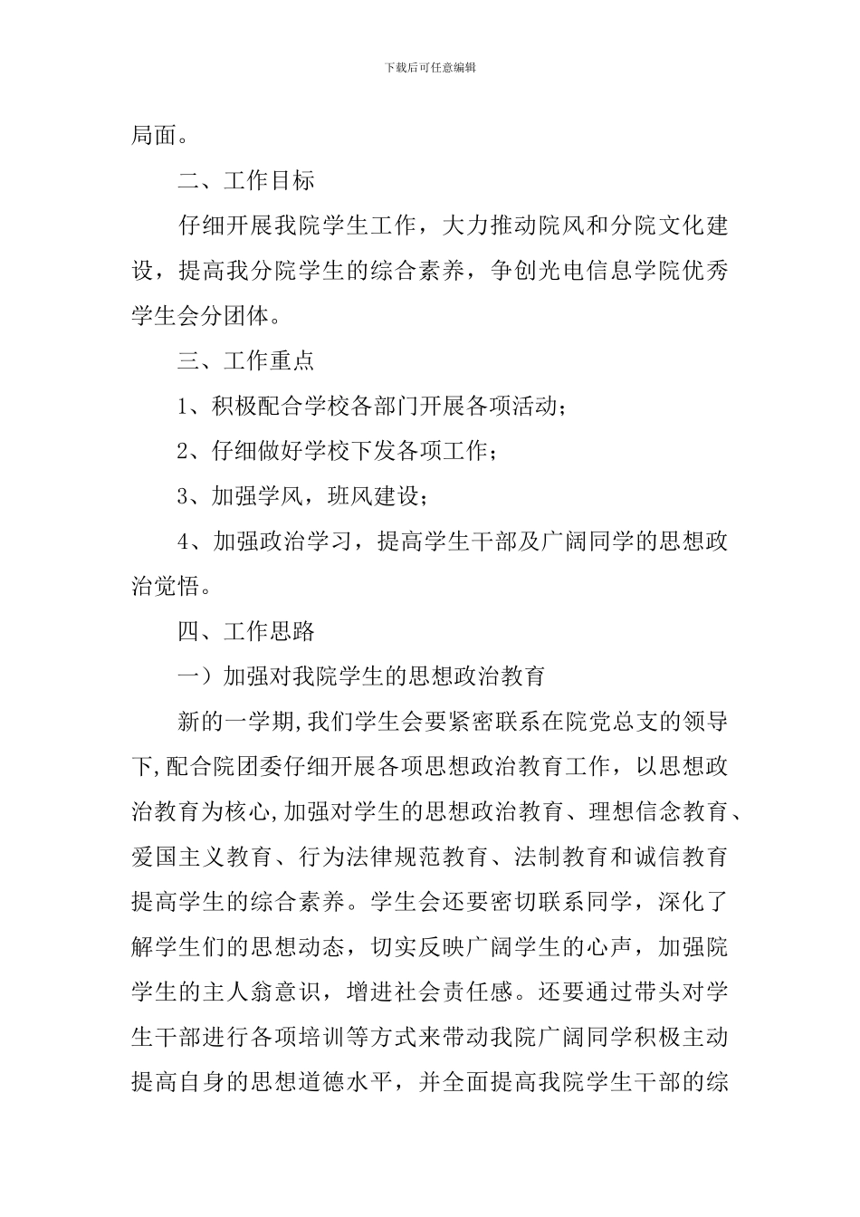 2024团委副书记工作计划报告_第2页