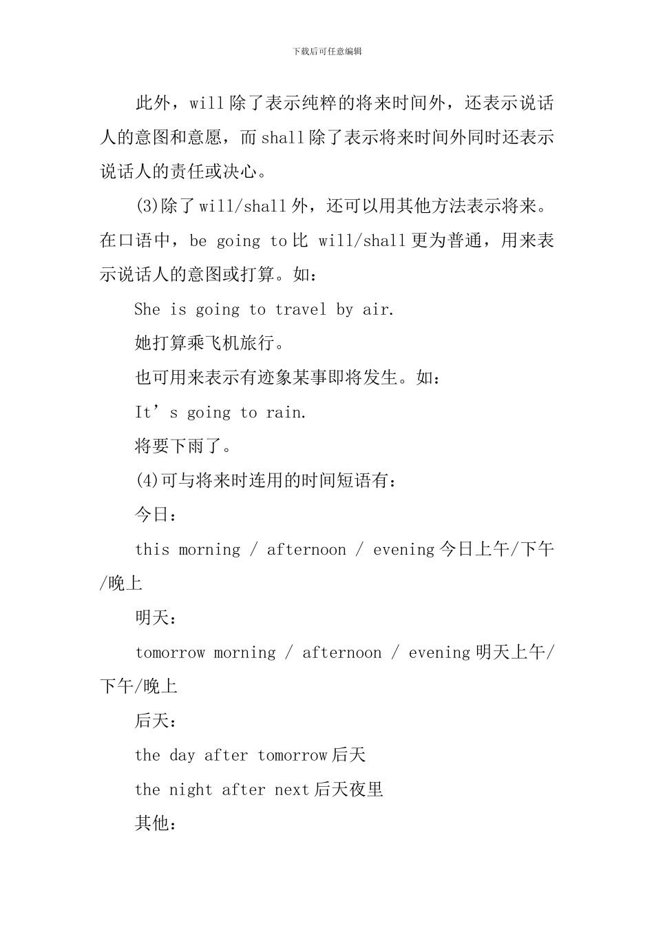 新概念英语第1册语法及单词Lesson91-96_第2页