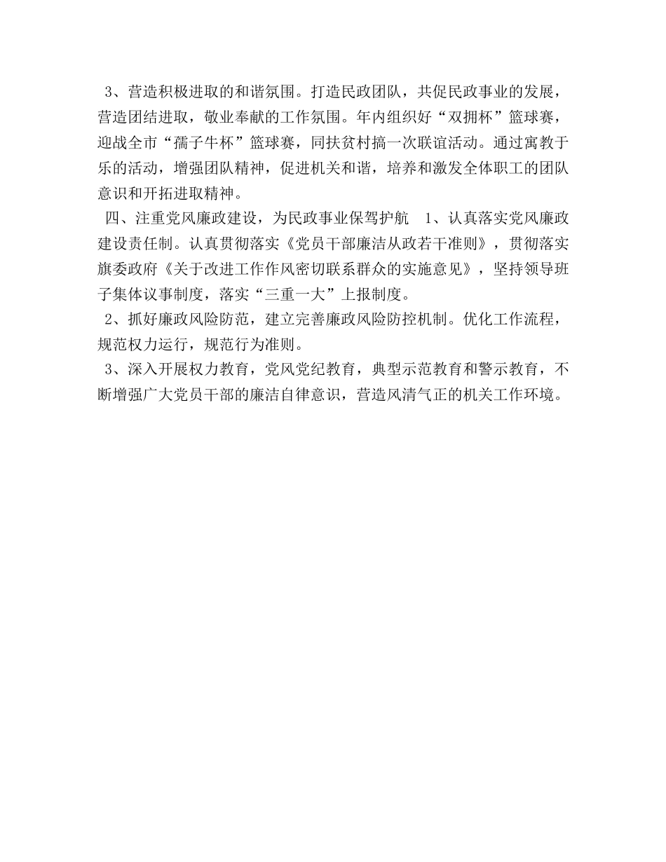 2020年度民政党支部工作计划 _第3页