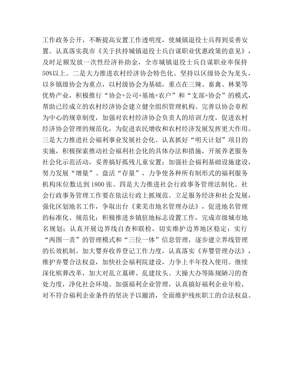 2020年工作计划(民政) _第3页