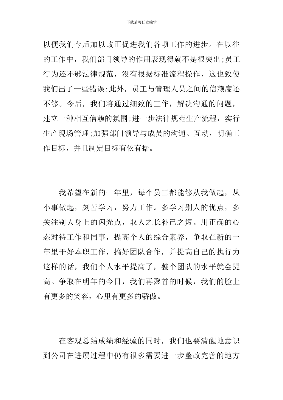 年终总结会发言稿范文_第3页