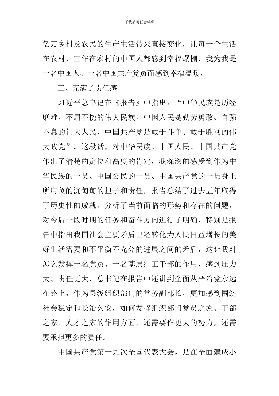 十九大学习报告_第3页