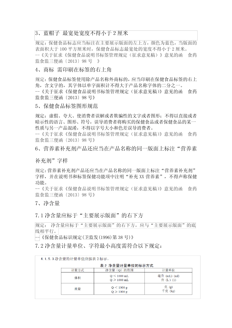 产品标签文字规范--产品研发中心2016.5.19修订稿 _第2页