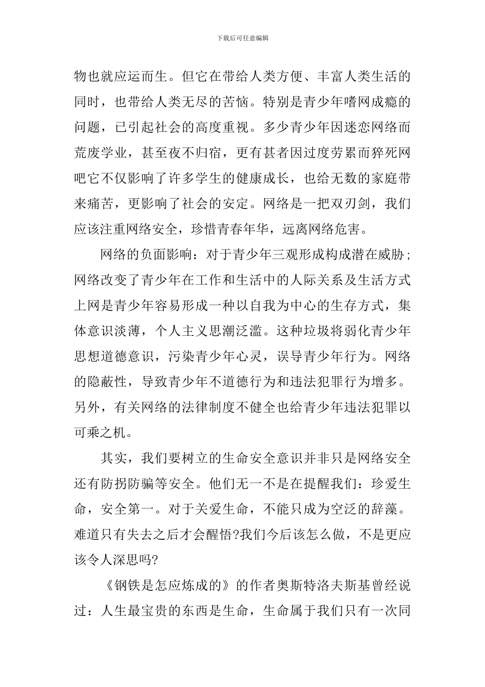 网络安全主题的演讲稿范文_第3页