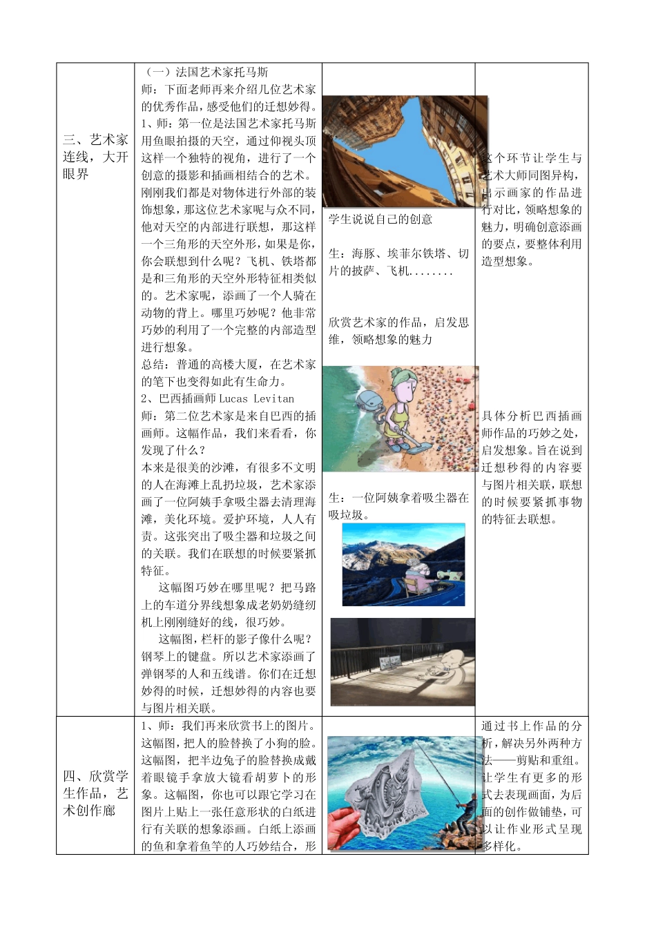 江苏凤凰少年儿童出版社小学美术六年级下册 第11课 迁想妙得-全国一等_第3页