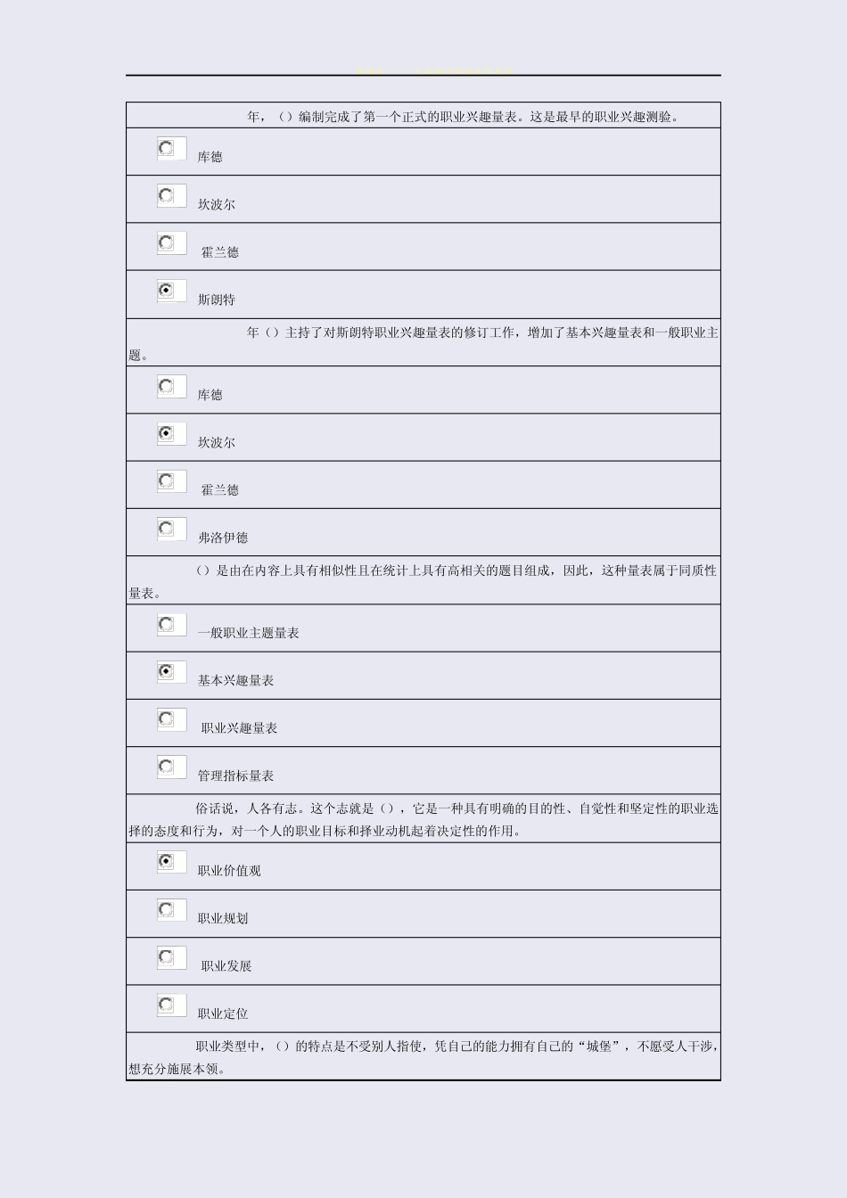 专业技术人员继续教育--职业发展与规划试卷及答案-94分 _第3页
