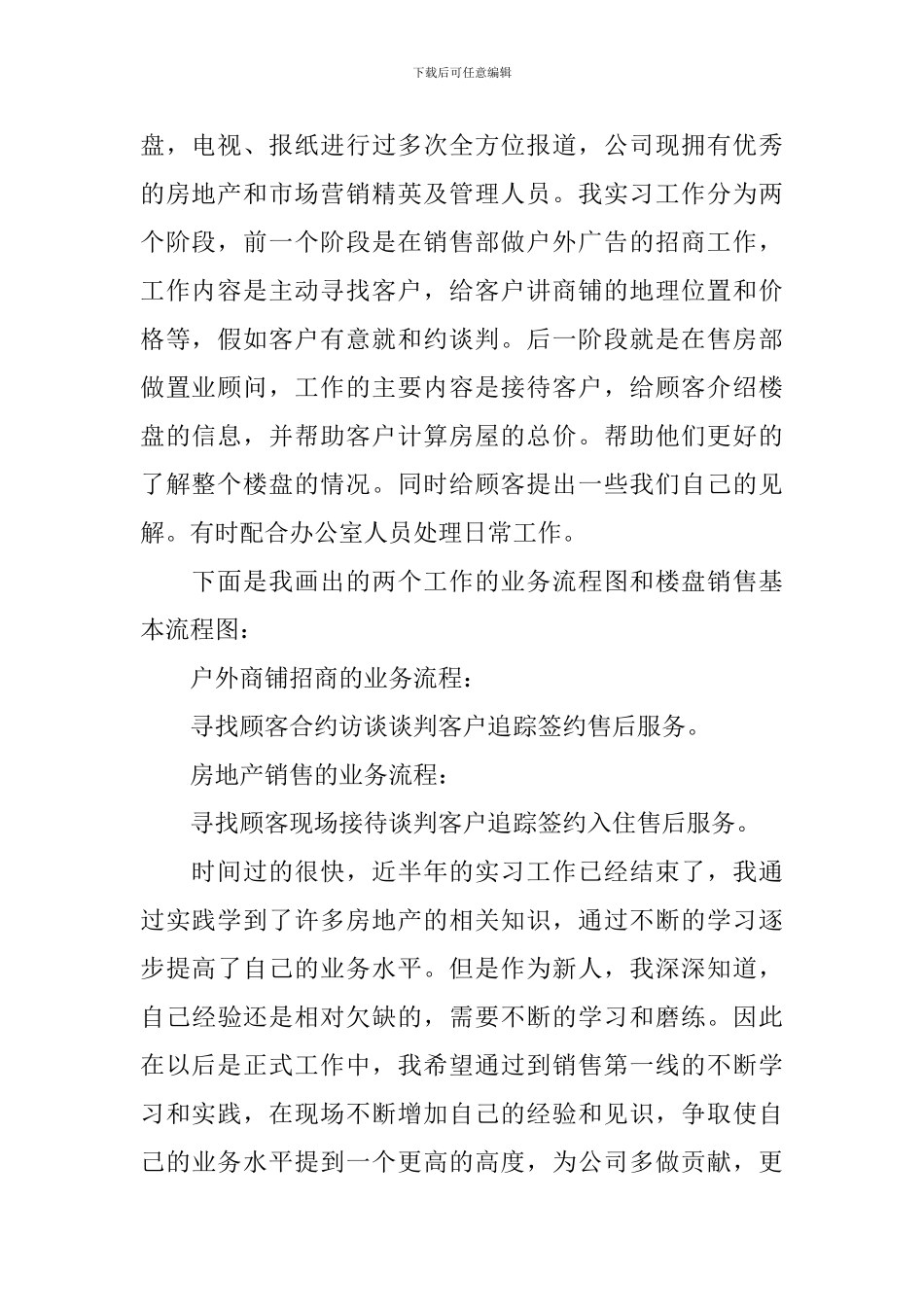 置业顾问工作心得体会_第2页