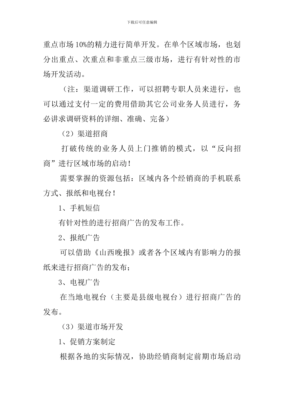 市场营销策划书_第3页