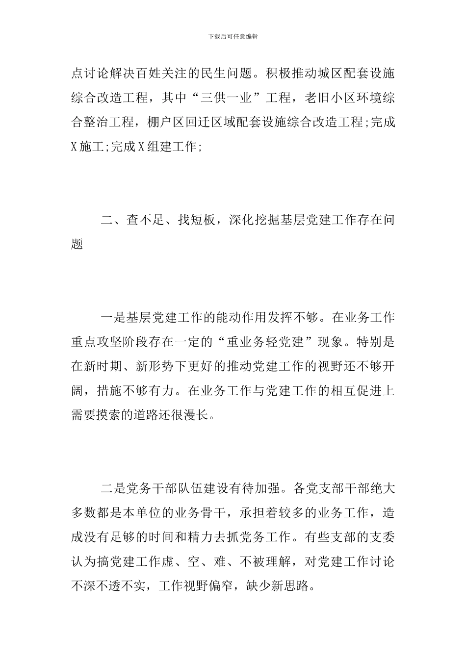 2019年党建工作述职报告_第3页