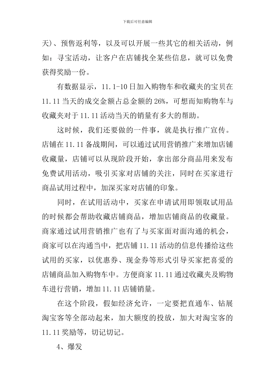 2024双十一活动方案_第3页
