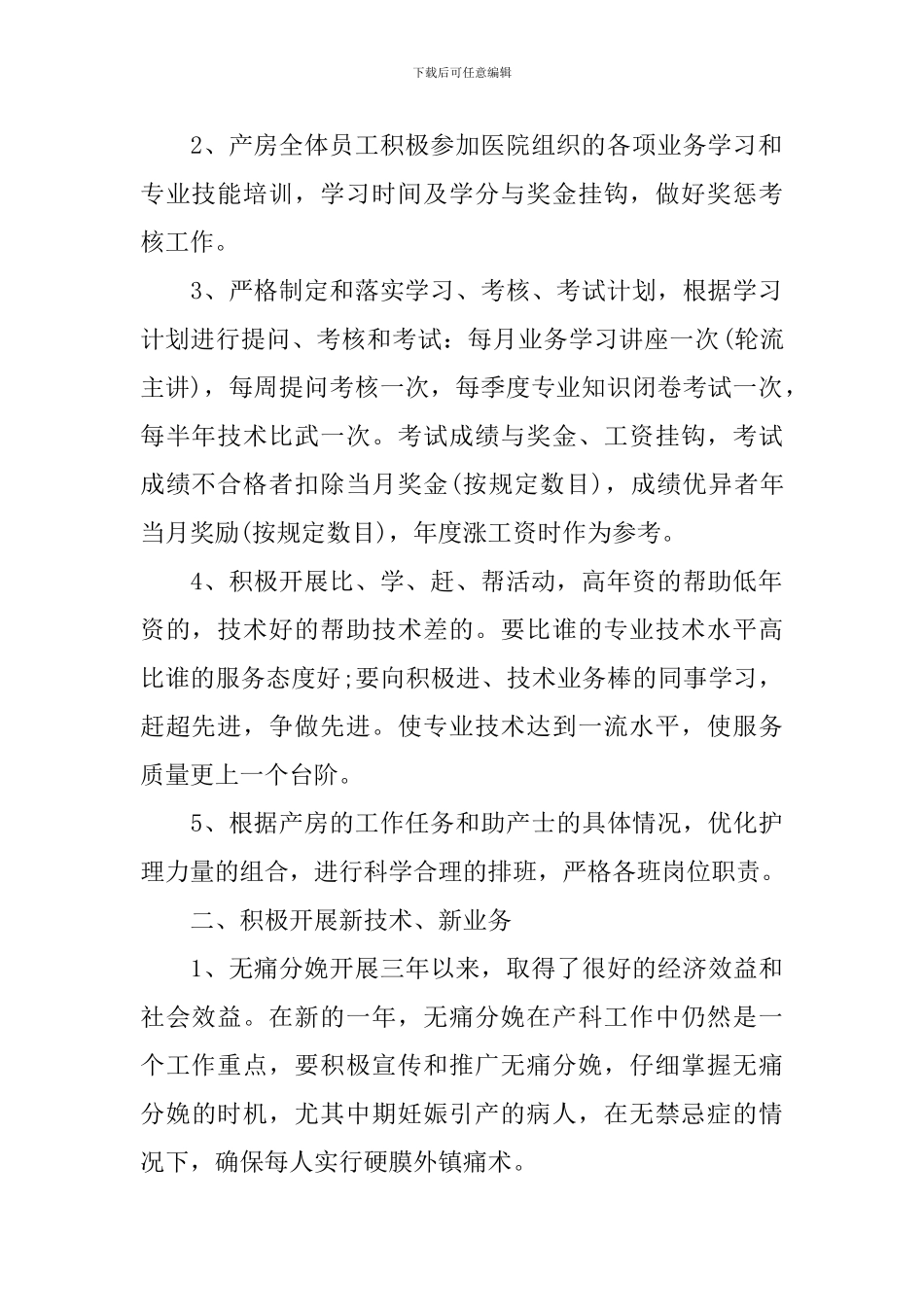 爱婴医院年度工作计划2024_第2页