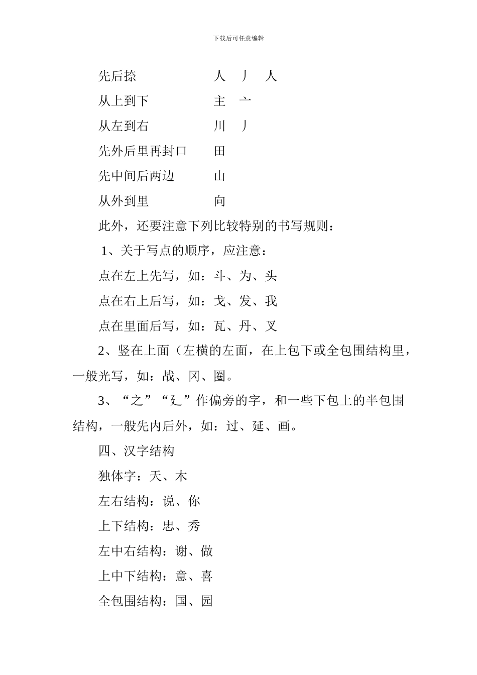 小学语文知识点总结——汉字_第2页