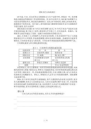 团队为什么如此流行