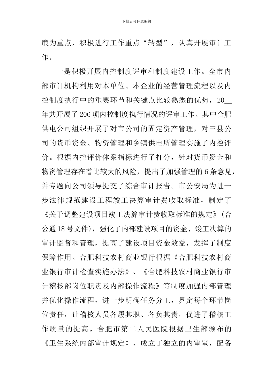 2024审计人员工作心得体会_第2页