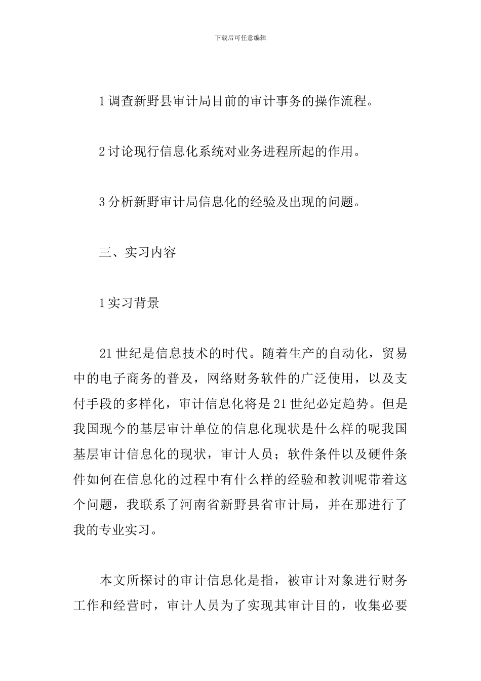 2024审计见习报告2000字_第2页