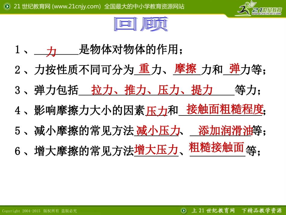 几种常见的力（弹力）_第1页