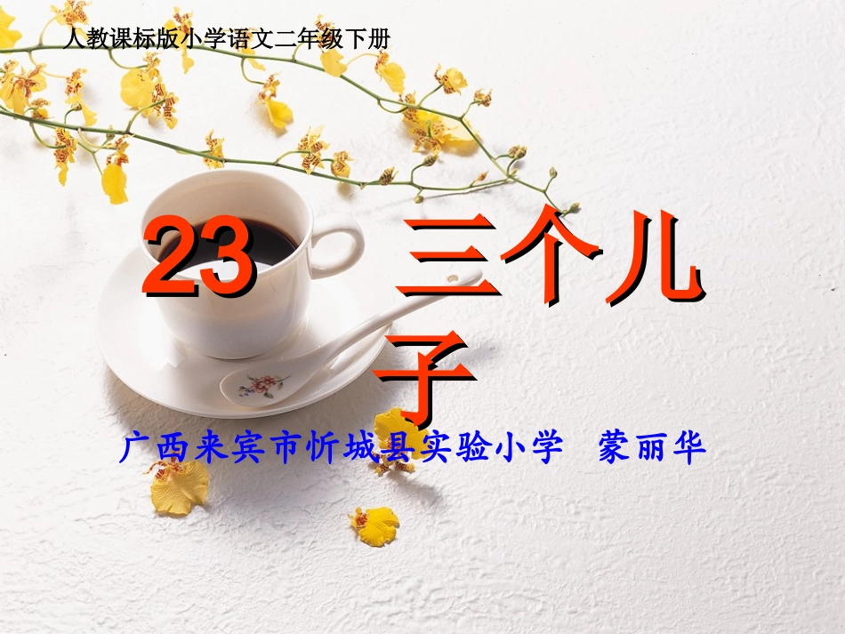 三个儿子课件 _第1页