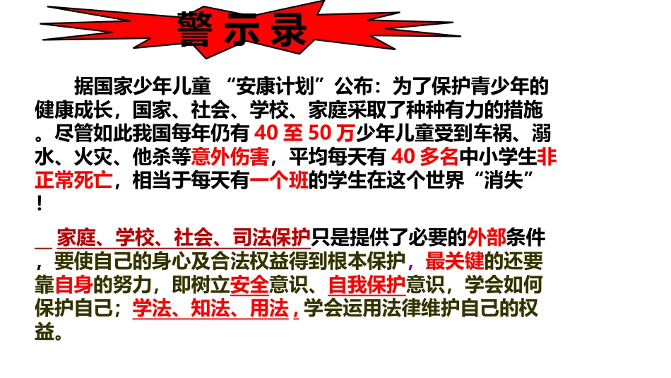 远离危险，拒绝侵害_第2页