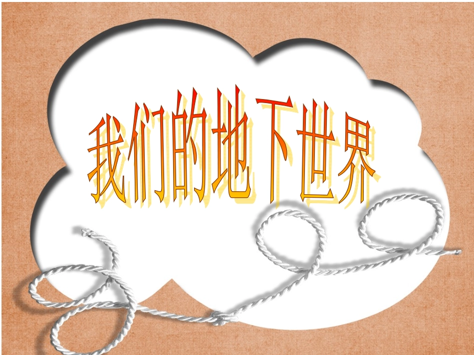 我们的地下世界_第1页