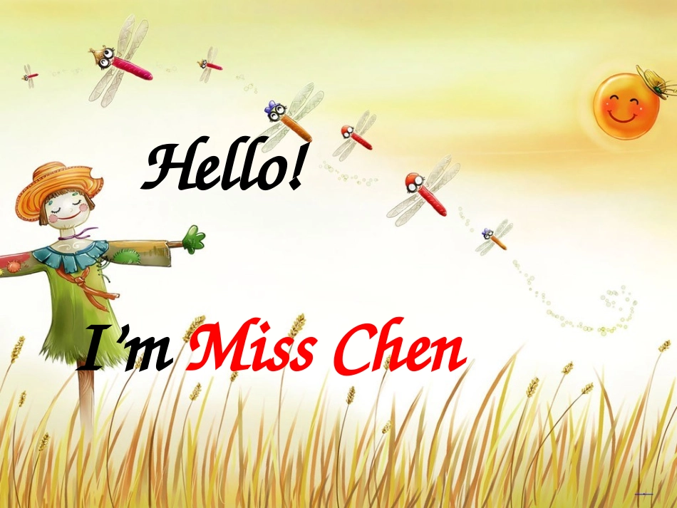 小学英语开学第一课_第1页