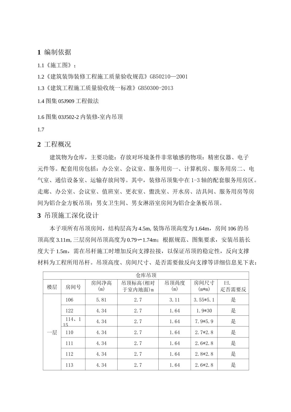 吊顶施工方案新_第2页