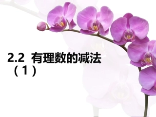 有理数的减法（）