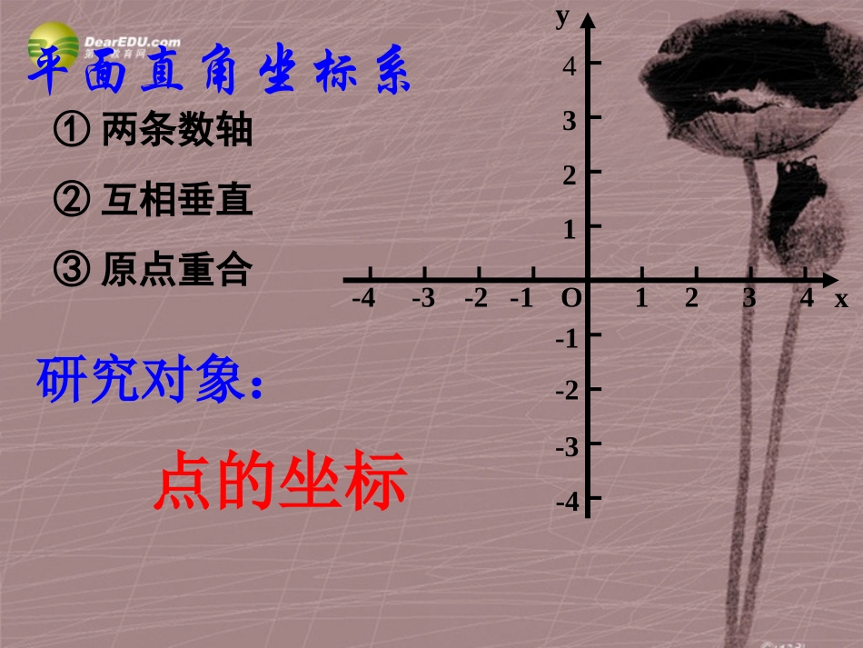 第七章平面直角坐标系复习课课件（新版）新人教版_第2页