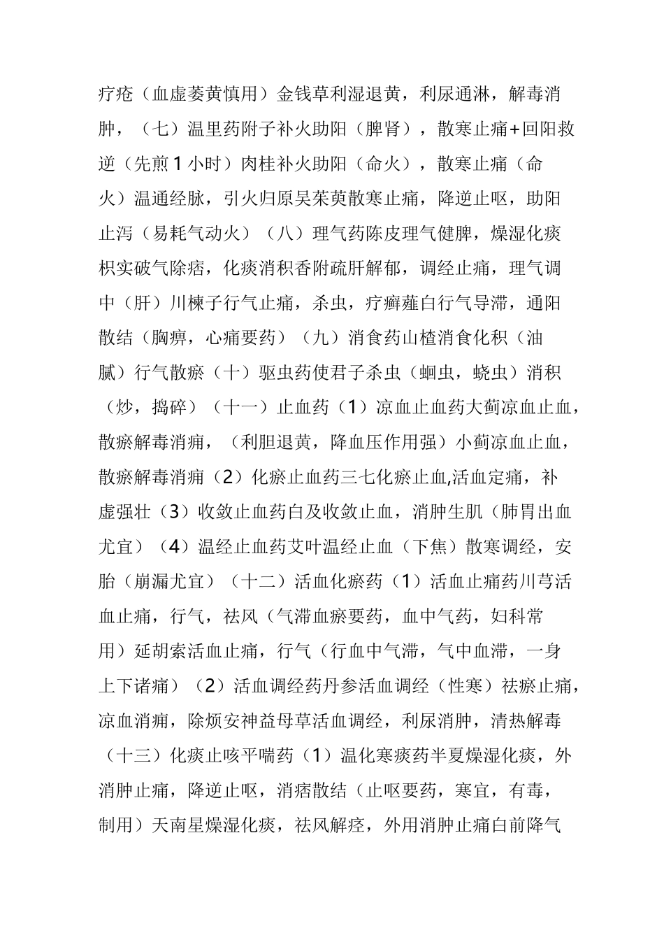 中药功效大全_第3页