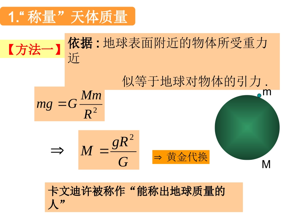 万有引力理论的成就_第3页